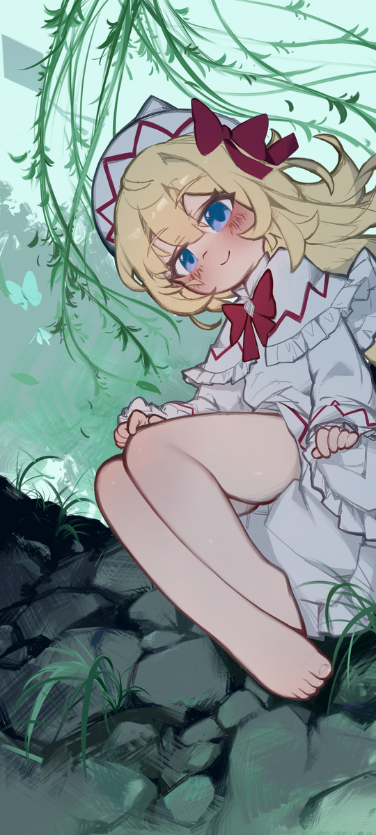 This is a pixiv picture whose title is 小雨，莉莉白.