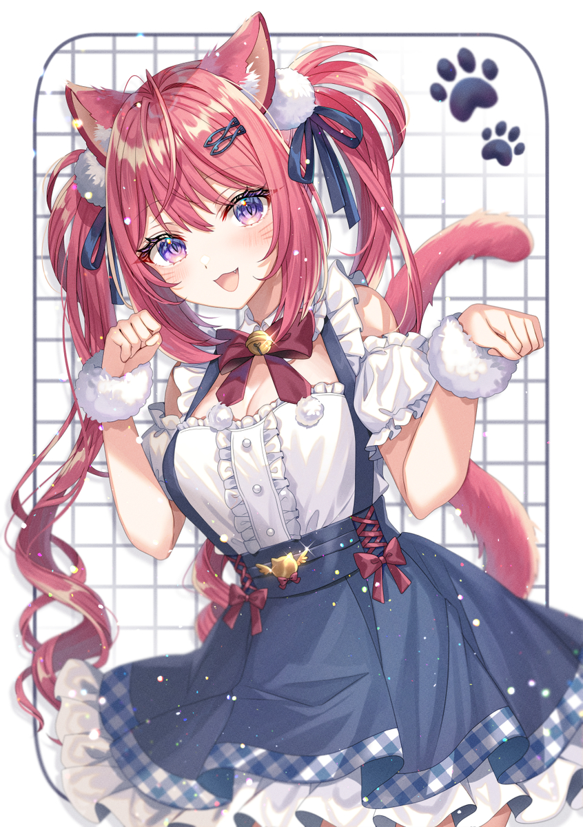 This is a pixiv picture whose title is ねこみみ.