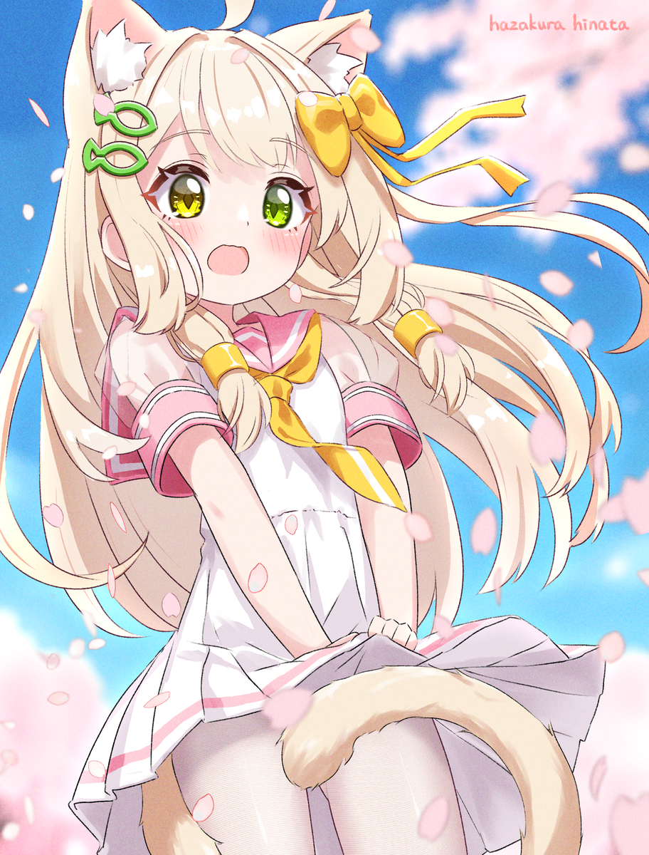 This is a pixiv picture whose title is 春一番くるみちゃん！.