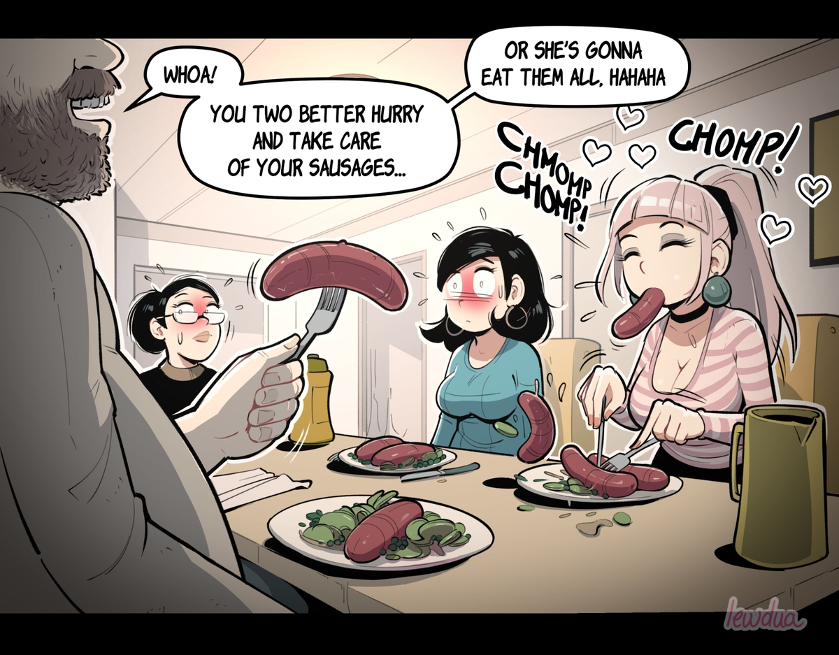 This is a pixiv picture whose title is (lore) At Chloe’s Place pt2.