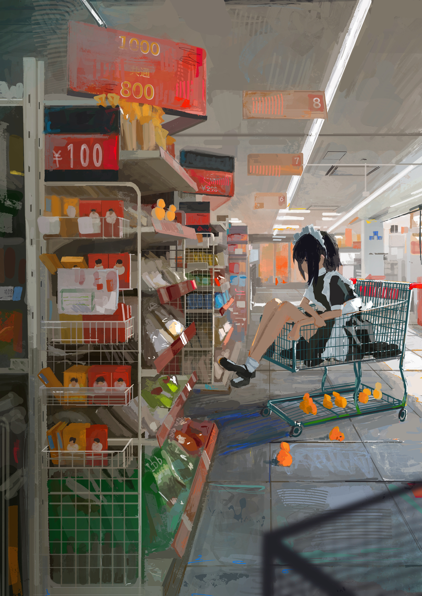 This is a pixiv picture whose title is At 11 am.