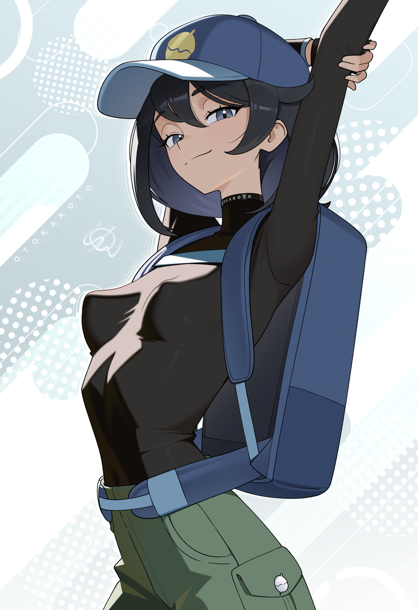 This is a pixiv picture whose title is Pokemon Winds & Waves Protag~.