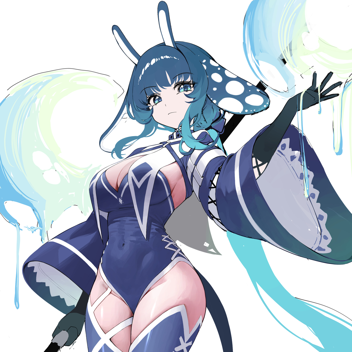 This is a pixiv picture whose title is 叡 (エイ).