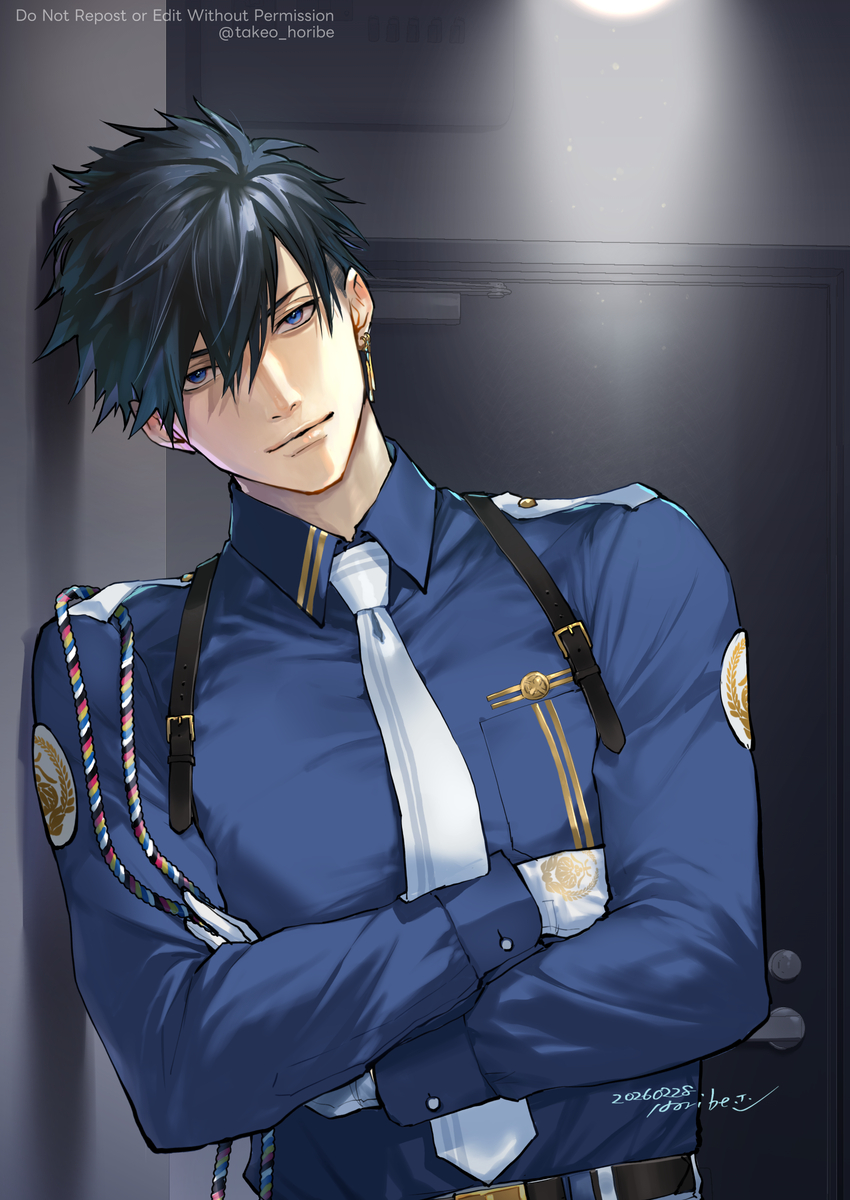 This is a pixiv picture whose title is 「こんな夜更けにどちらまで？」.