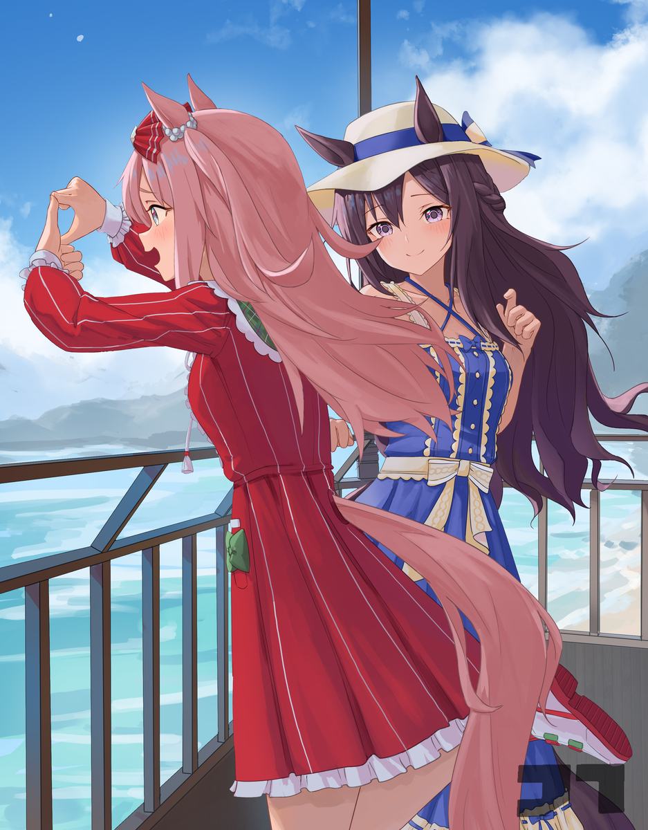 This is a pixiv picture whose title is [依頼] デジドベ.