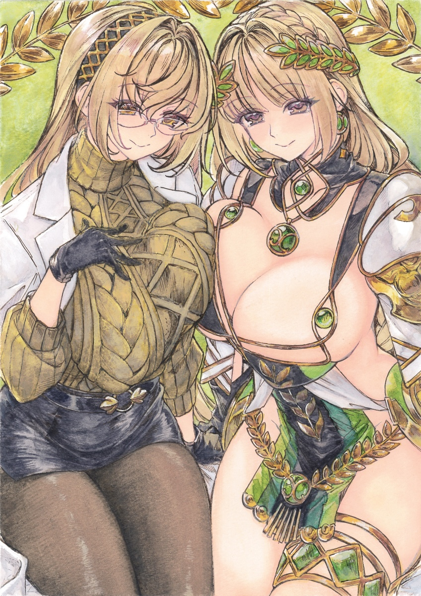 This is a pixiv picture whose title is デメテル.