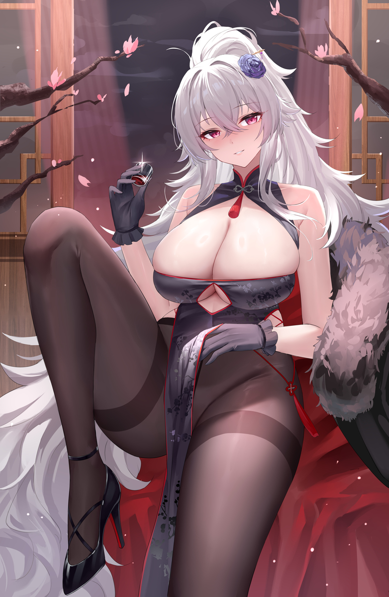 This is a pixiv picture whose title is 齐柏林伯爵.