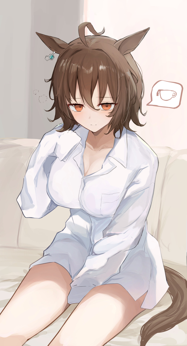 This is a pixiv picture whose title is Agnes Tachyon.