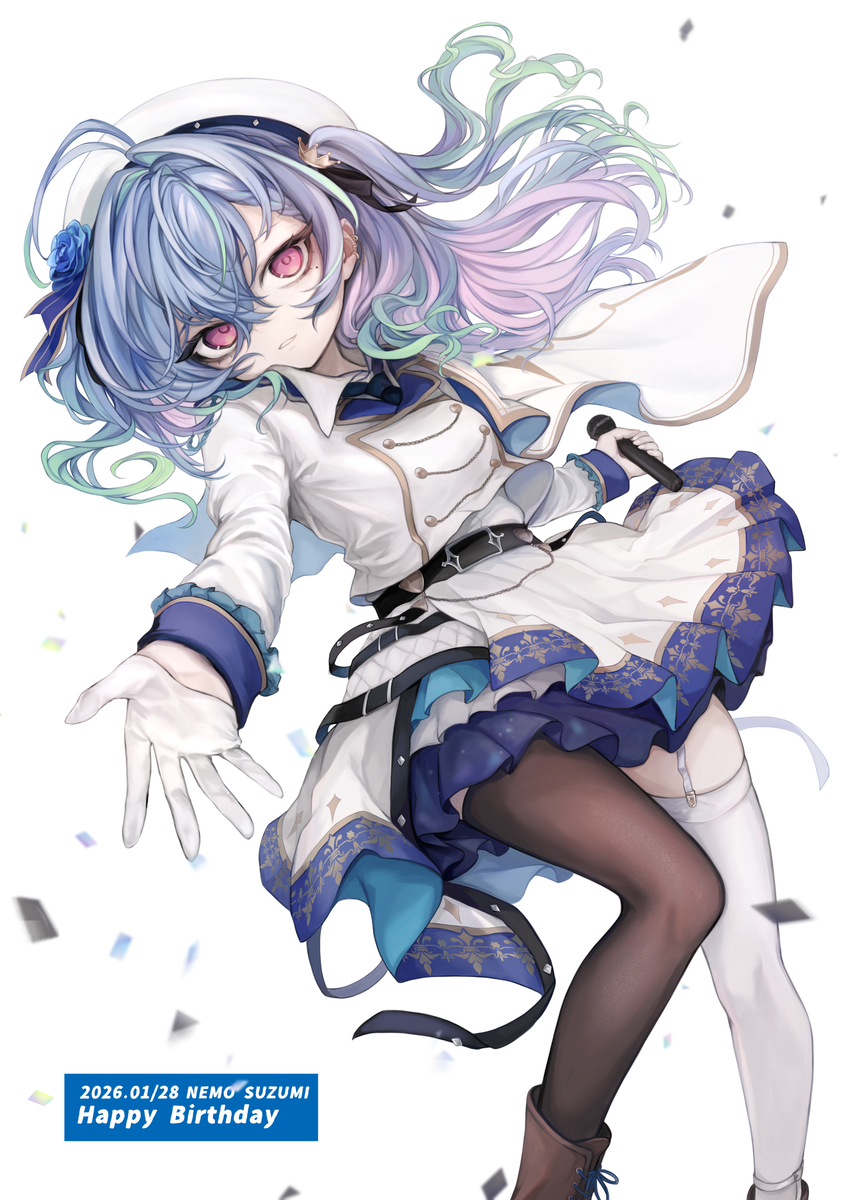 This is a pixiv picture whose title is 歌姫.