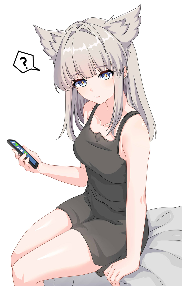 This is a pixiv picture whose title is Perlica 🩶.