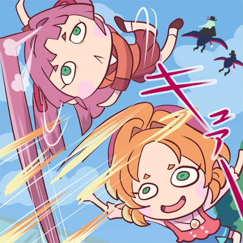 This is a pixiv picture whose title is 衝突.