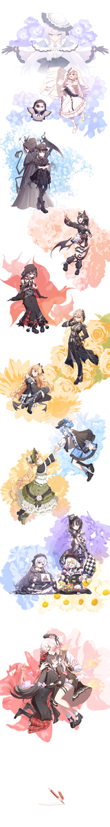 This is a pixiv picture whose title is bloom.