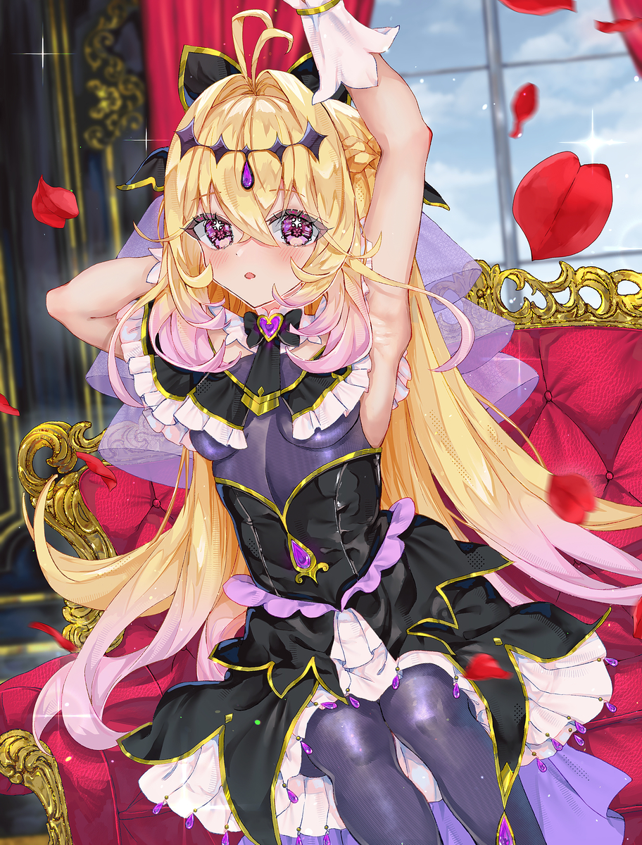 This is a pixiv picture whose title is 腋見せアルカナシャドウ.