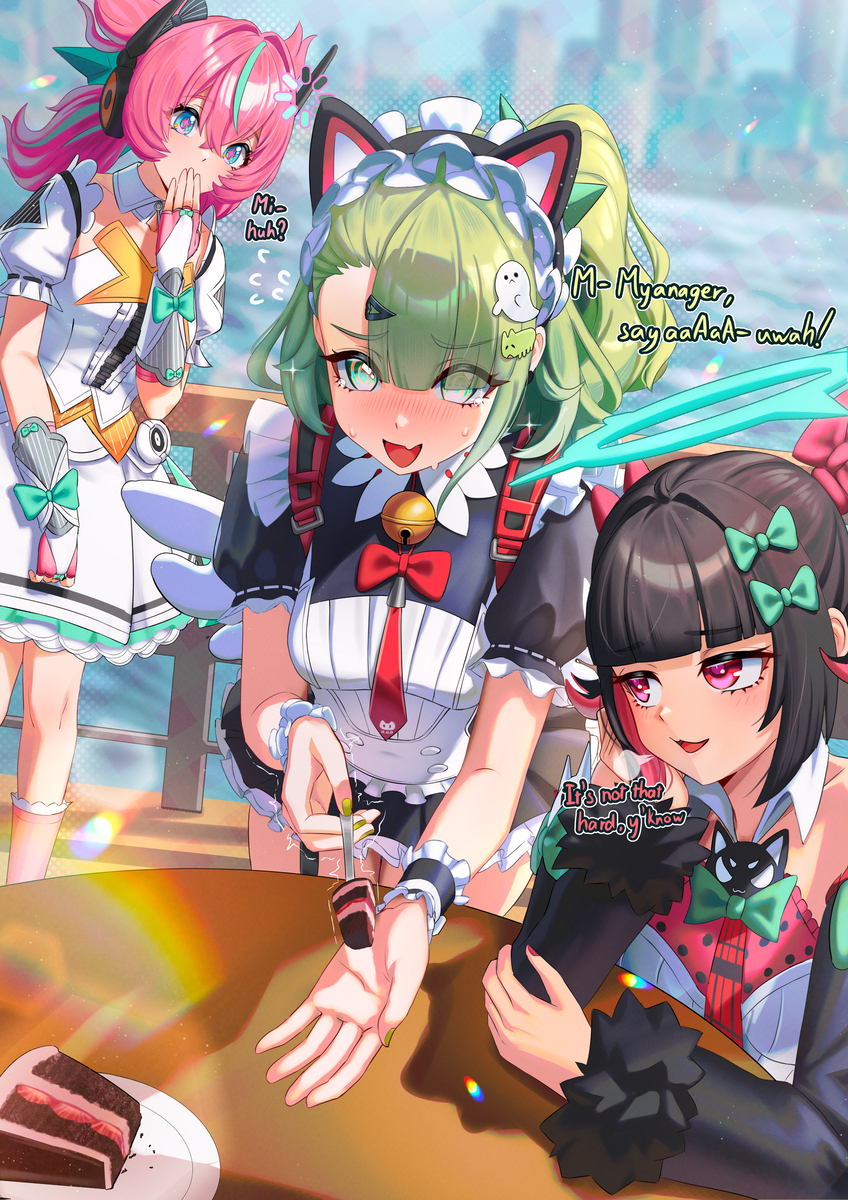 This is a pixiv picture whose title is Angels of Delusion.