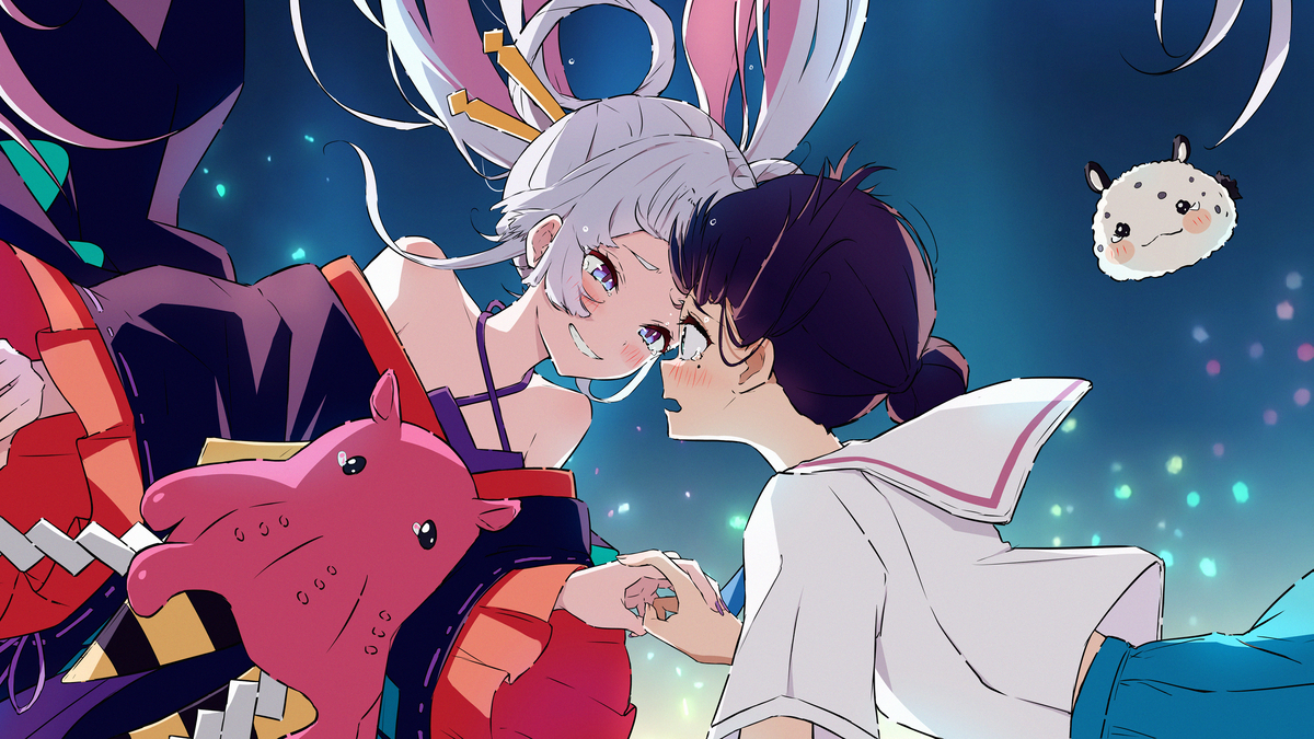 This is a pixiv picture whose title is 《守候》.