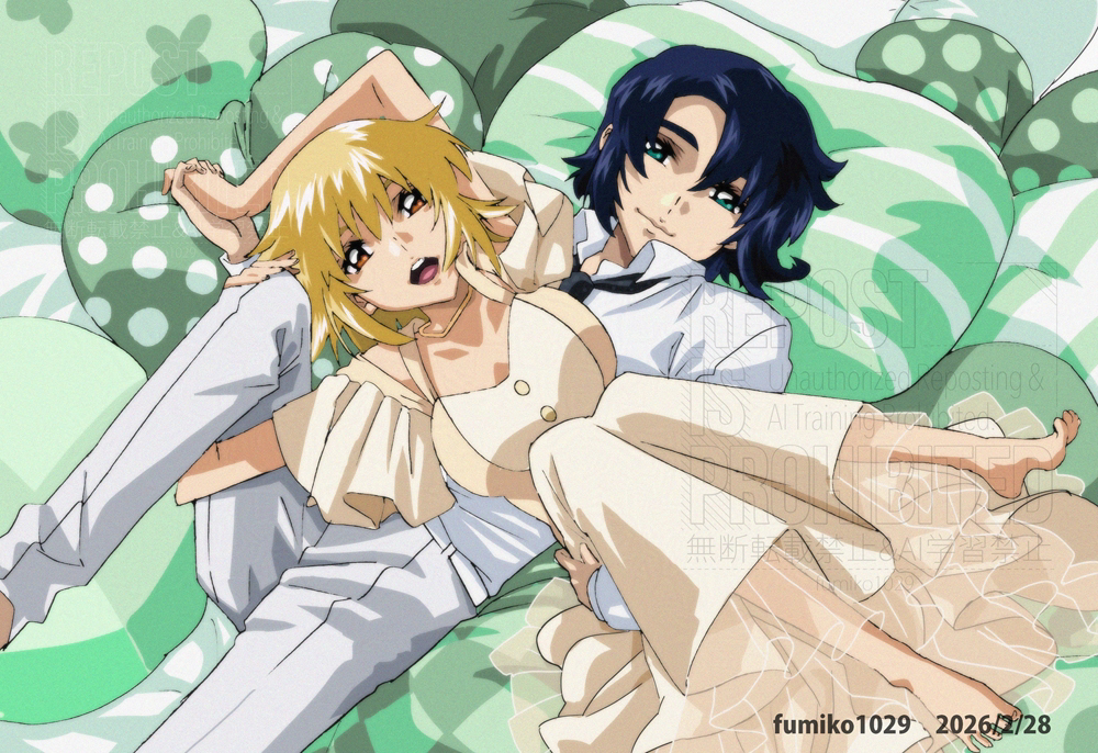 This is a pixiv picture whose title is アスカガログ.