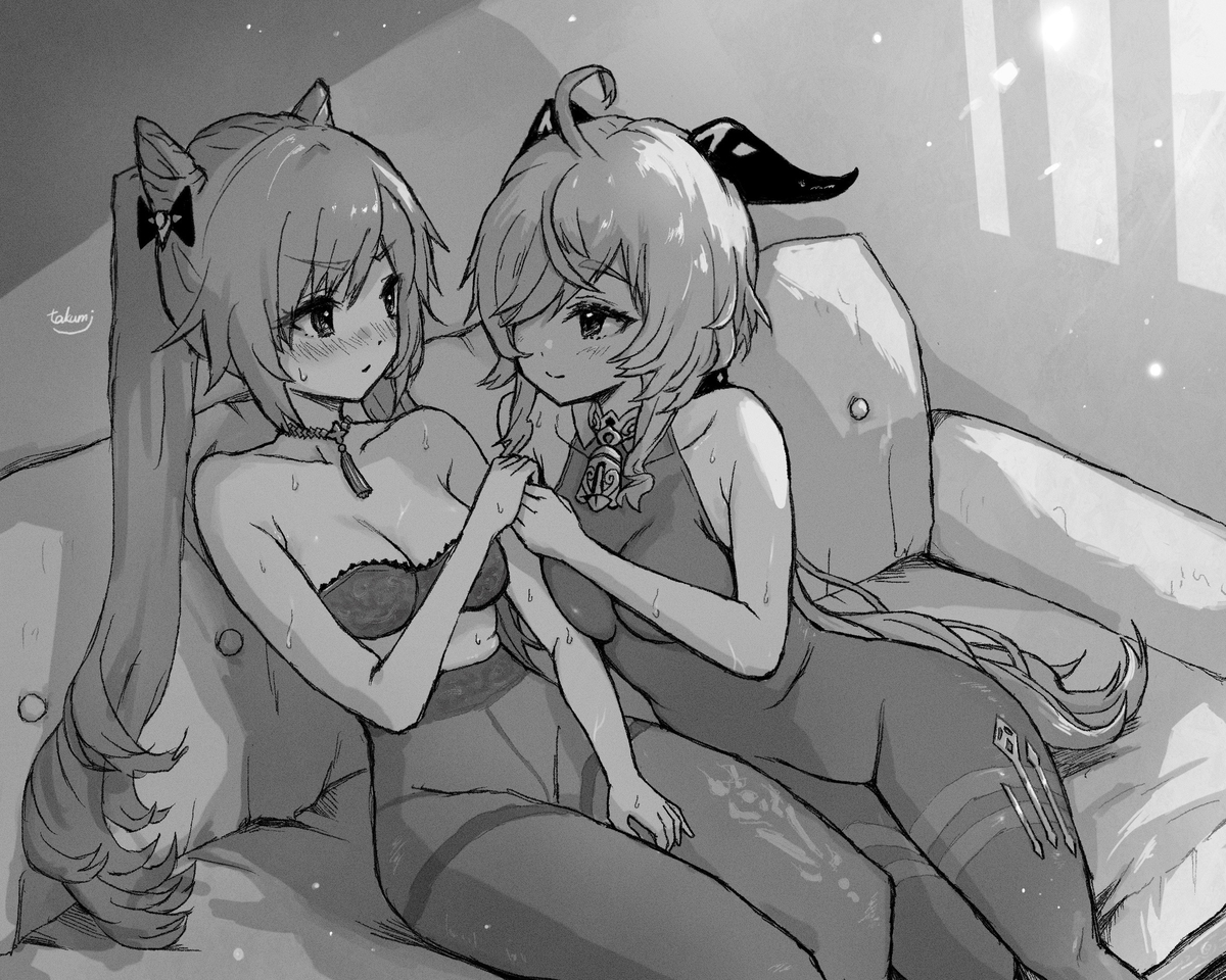 This is a pixiv picture whose title is 期待の眼差し.