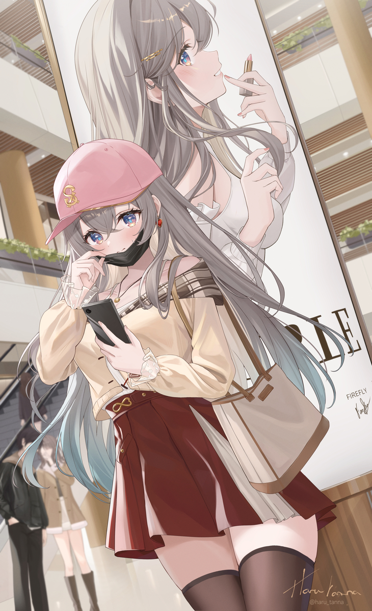 This is a pixiv picture whose title is Firefly waiting for date.