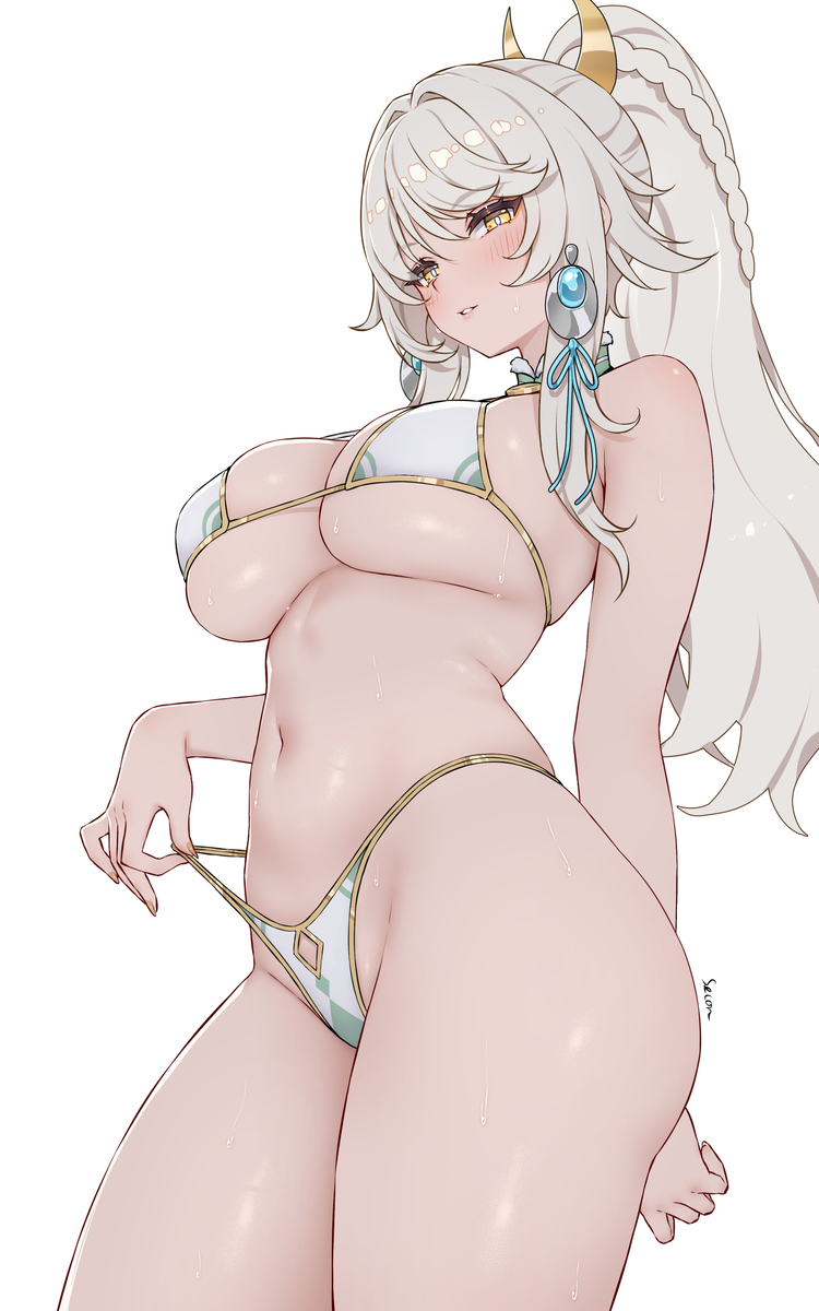 This is a pixiv picture whose title is Zibai.