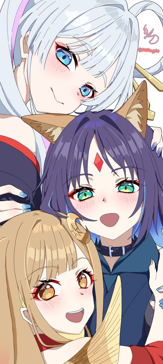 This is a pixiv picture whose title is 携帯画面用.