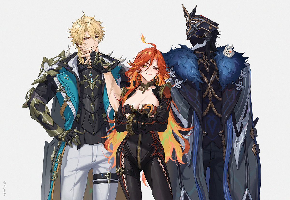 This is a pixiv picture whose title is 强者.