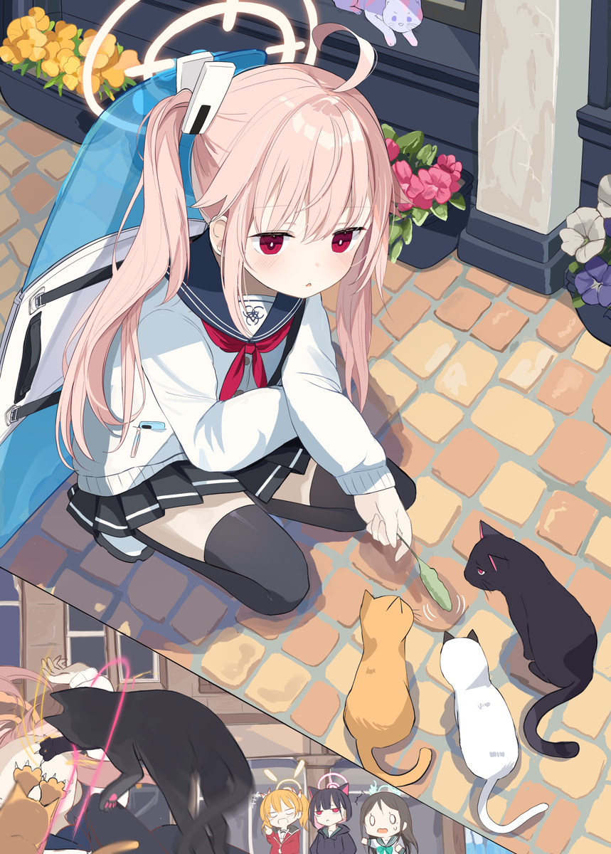 This is a pixiv picture whose title is おーよしよし.