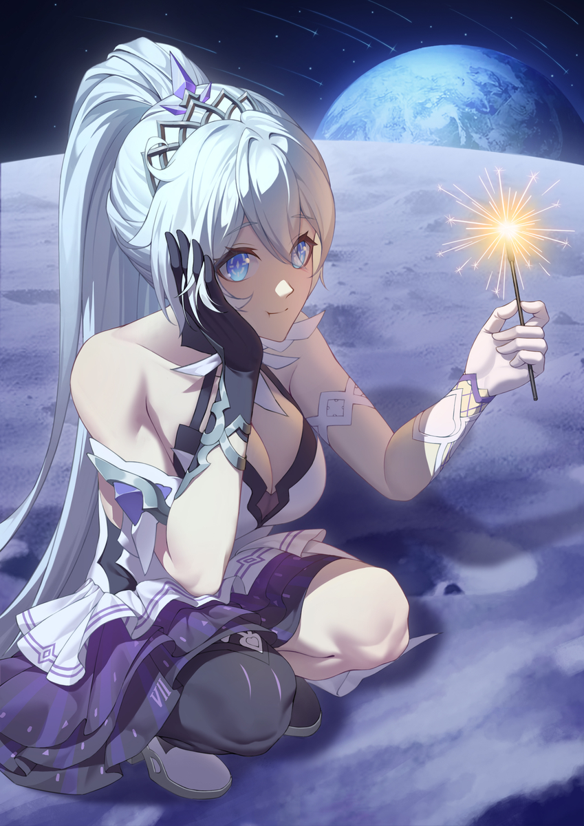 This is a pixiv picture whose title is 新年尾声.