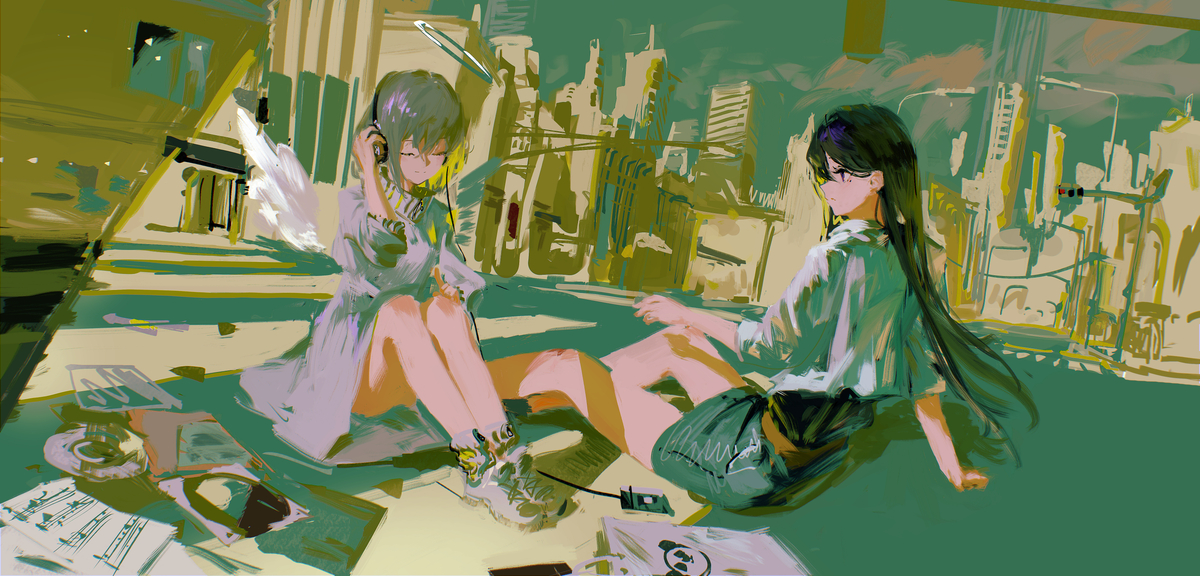 This is a pixiv picture whose title is 无题.