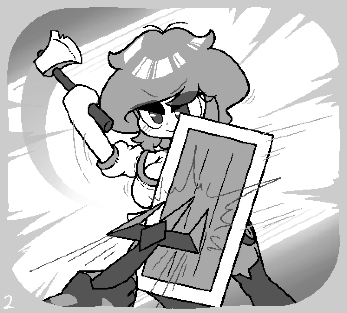 This is a pixiv picture whose title is Alex Comic - Burning Curse Ep.3.