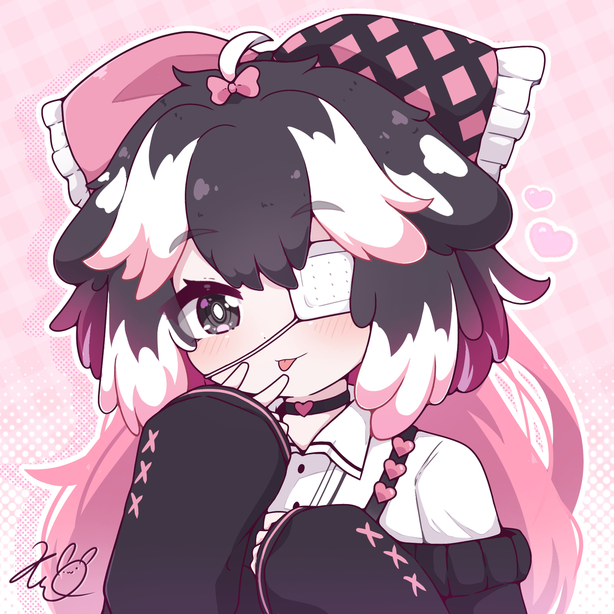 This is a pixiv picture whose title is Menhera KJH 🥺♥️.