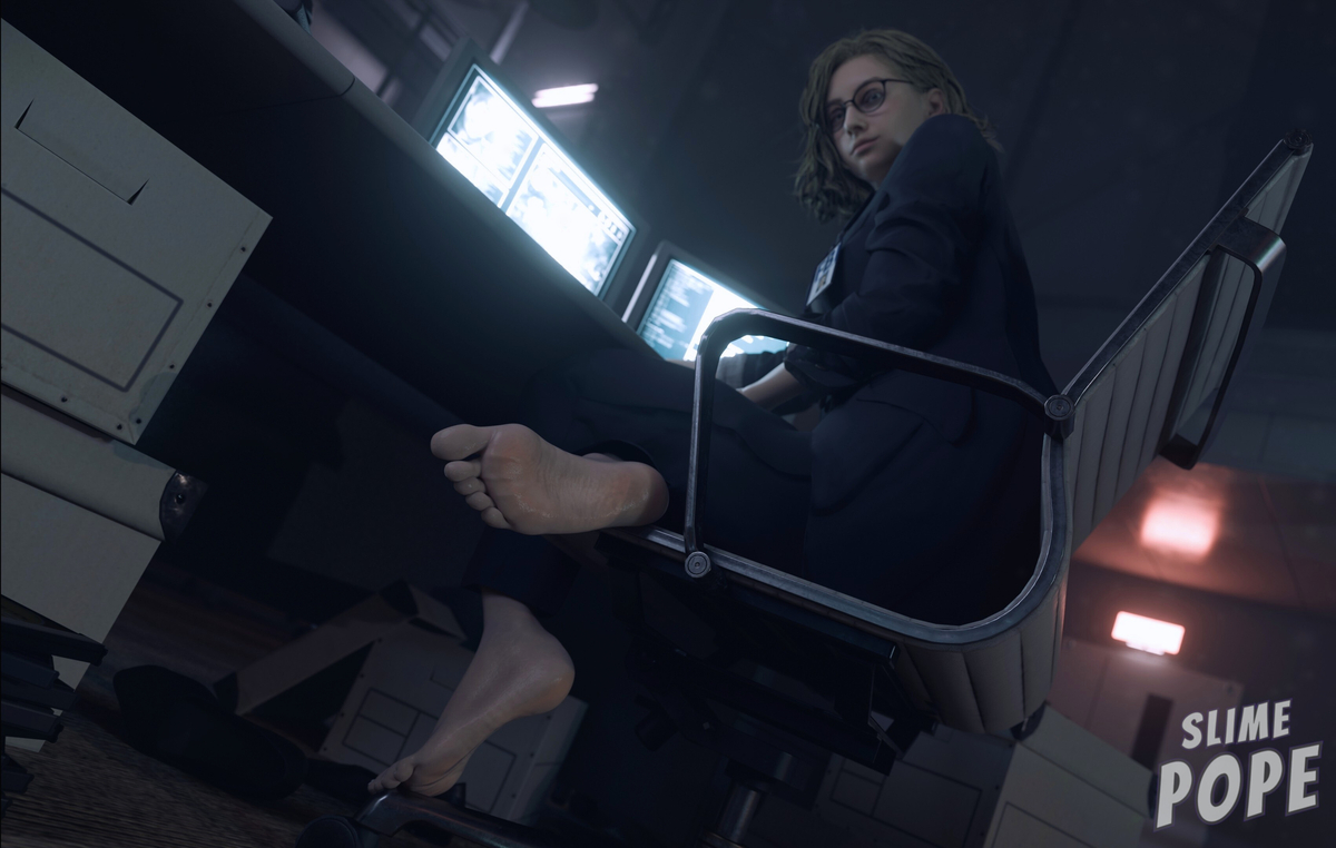 This is a pixiv picture whose title is Grace's Late Shift.