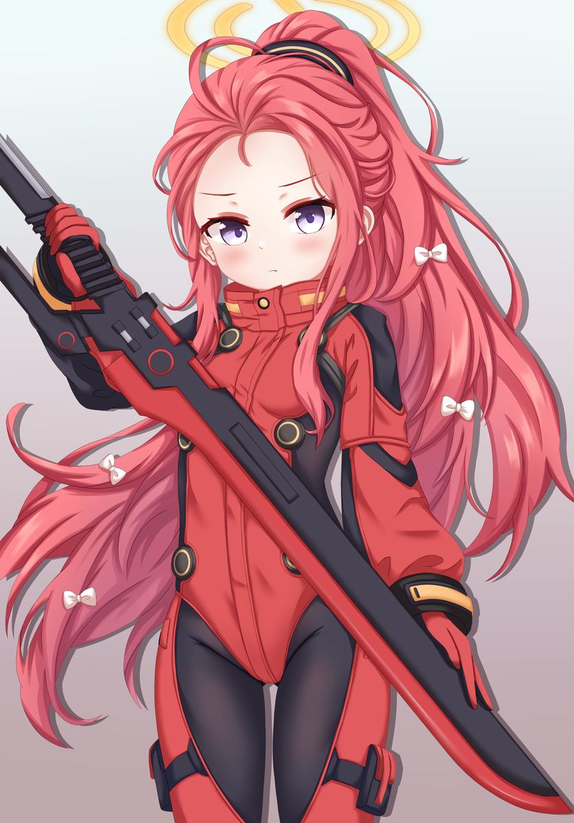 This is a pixiv picture whose title is 画了可爱又帅气的战斗服柚子！.