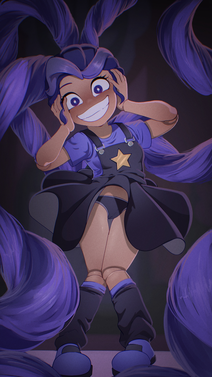 This is a pixiv picture whose title is Lily Lovebraids.