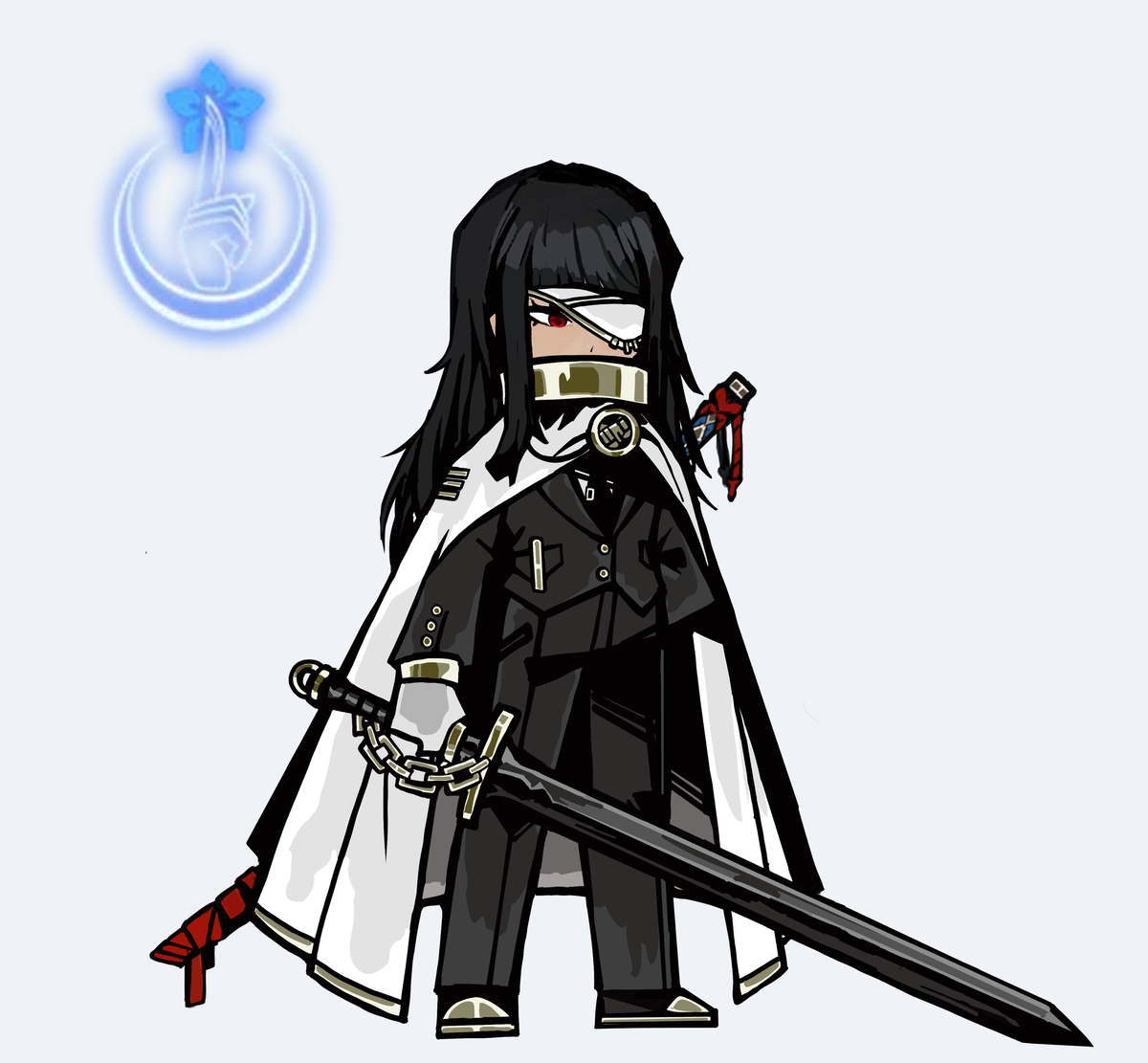 This is a pixiv picture whose title is 검지 료슈.