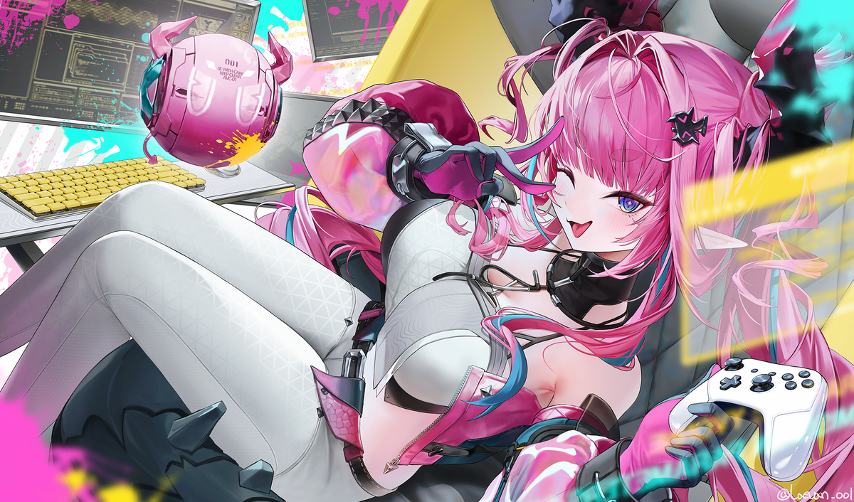 This is a pixiv picture whose title is イヴォンヌ.