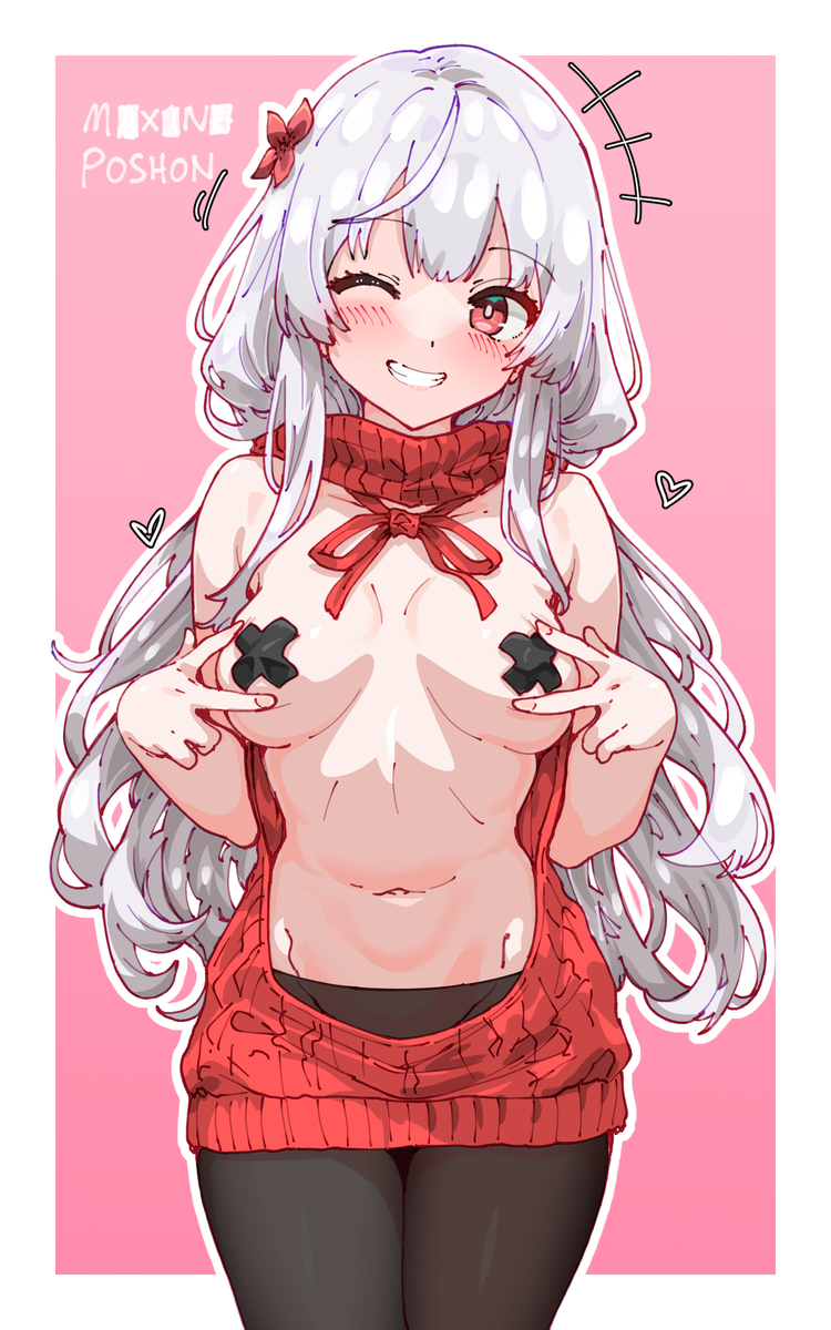 This is a pixiv picture whose title is (com) Maxine Poshon.