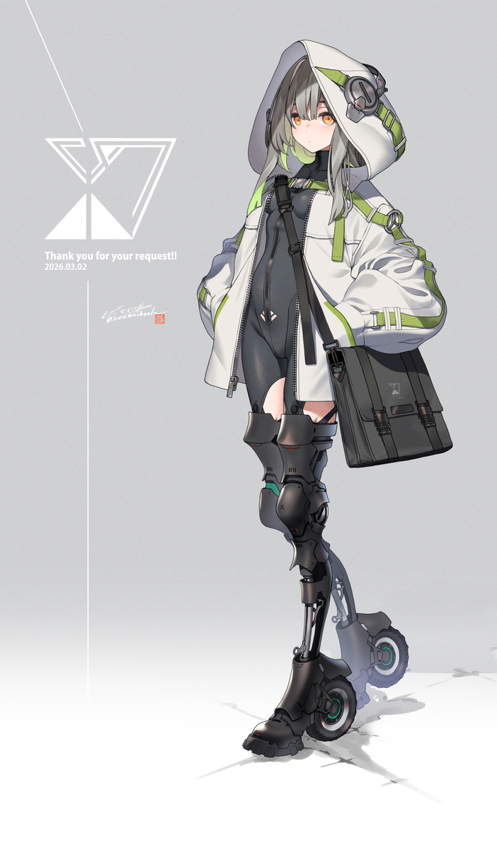 This is a pixiv picture whose title is Skeb102.