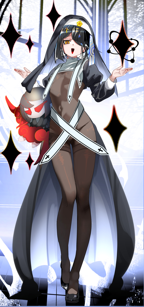 This is a pixiv picture whose title is シスター徐福ちゃん.