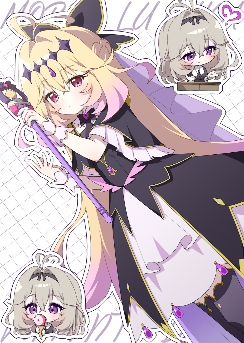 This is a pixiv picture whose title is キュアアルカナ・シャドウ.