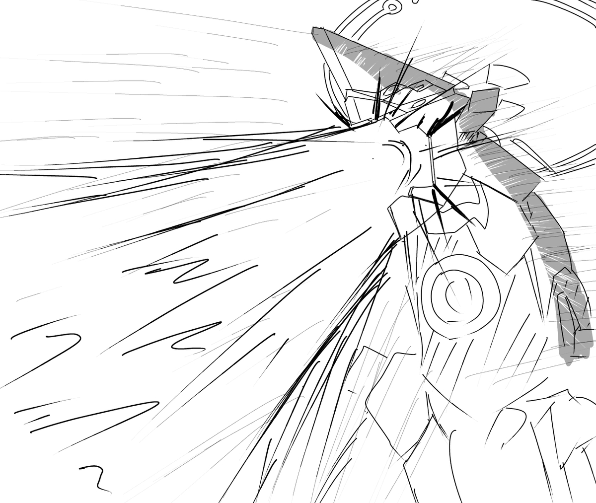 This is a pixiv picture whose title is トム先生とコクマー戦.