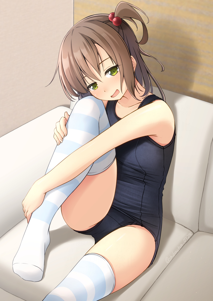 This is a pixiv picture whose title is おうちでskmz.