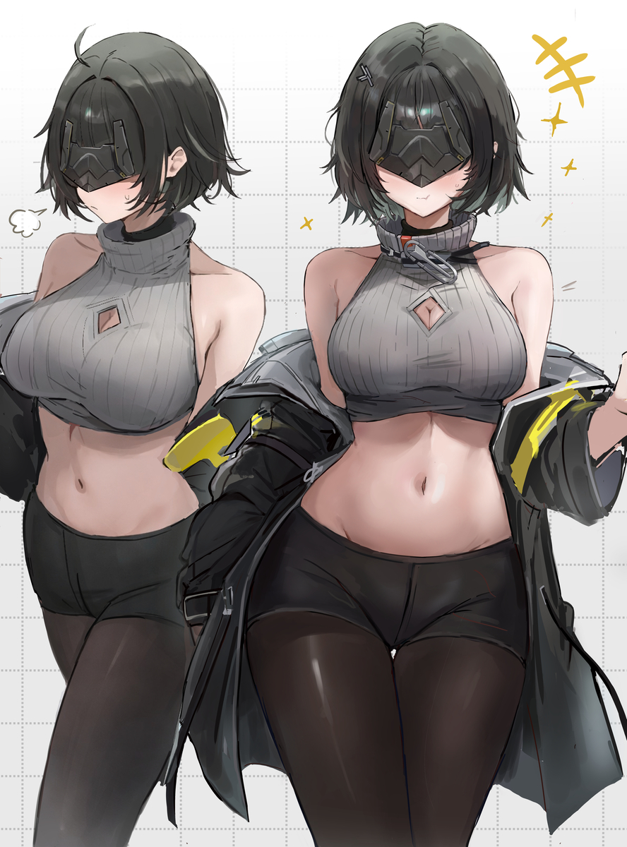 This is a pixiv picture whose title is 管理人(エンドフィールド).