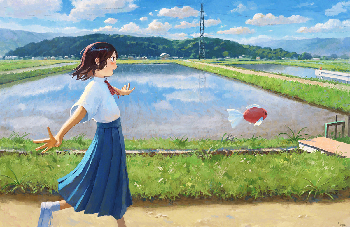 This is a pixiv picture whose title is 無題.