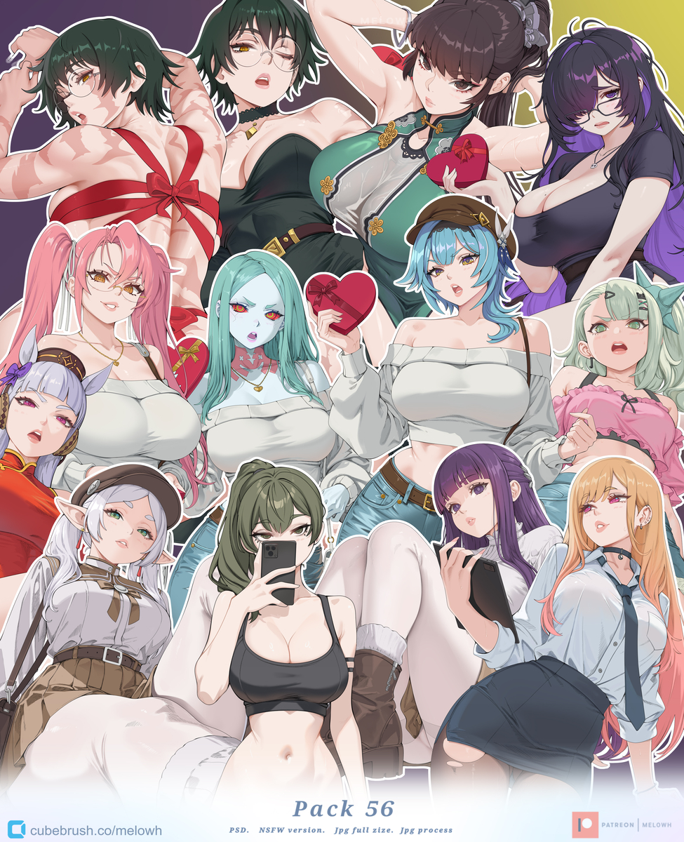 This is a pixiv picture whose title is Pack 56!.