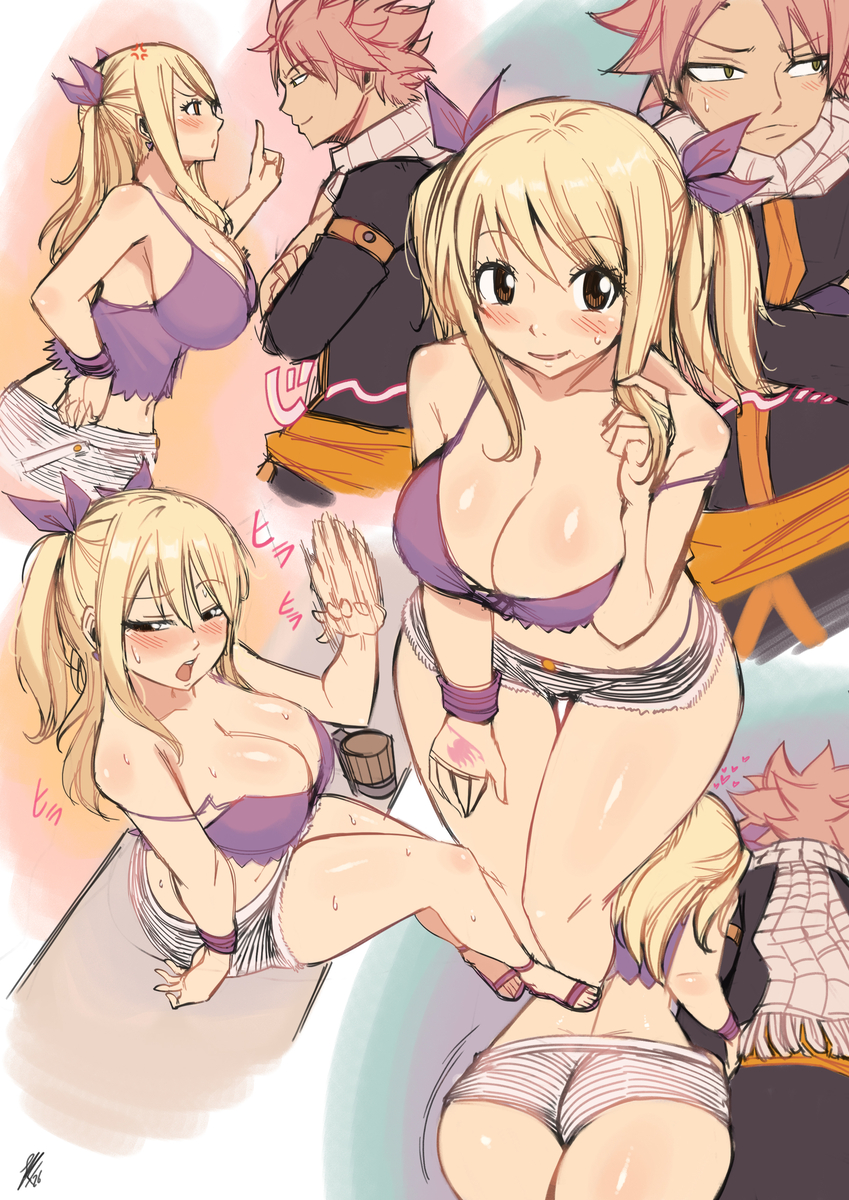This is a pixiv picture whose title is Nalu Sketch Feb 2026.