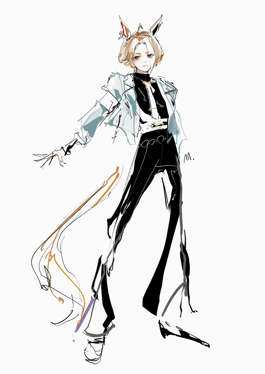 This is a pixiv picture whose title is 半ドロ.