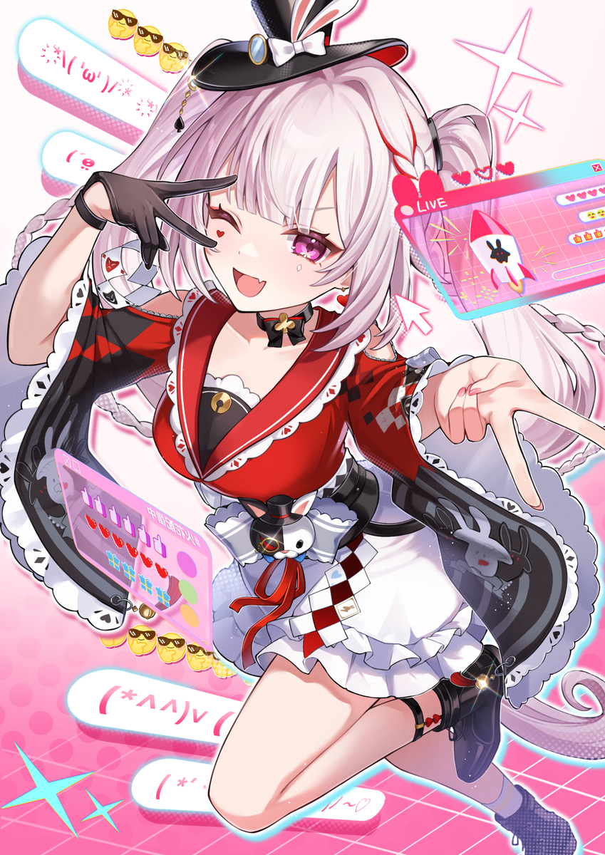 This is a pixiv picture whose title is 火花🎇.