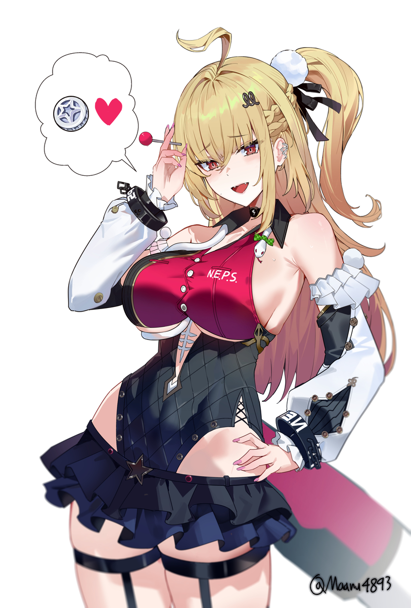 This is a pixiv picture whose title is 💰💕.