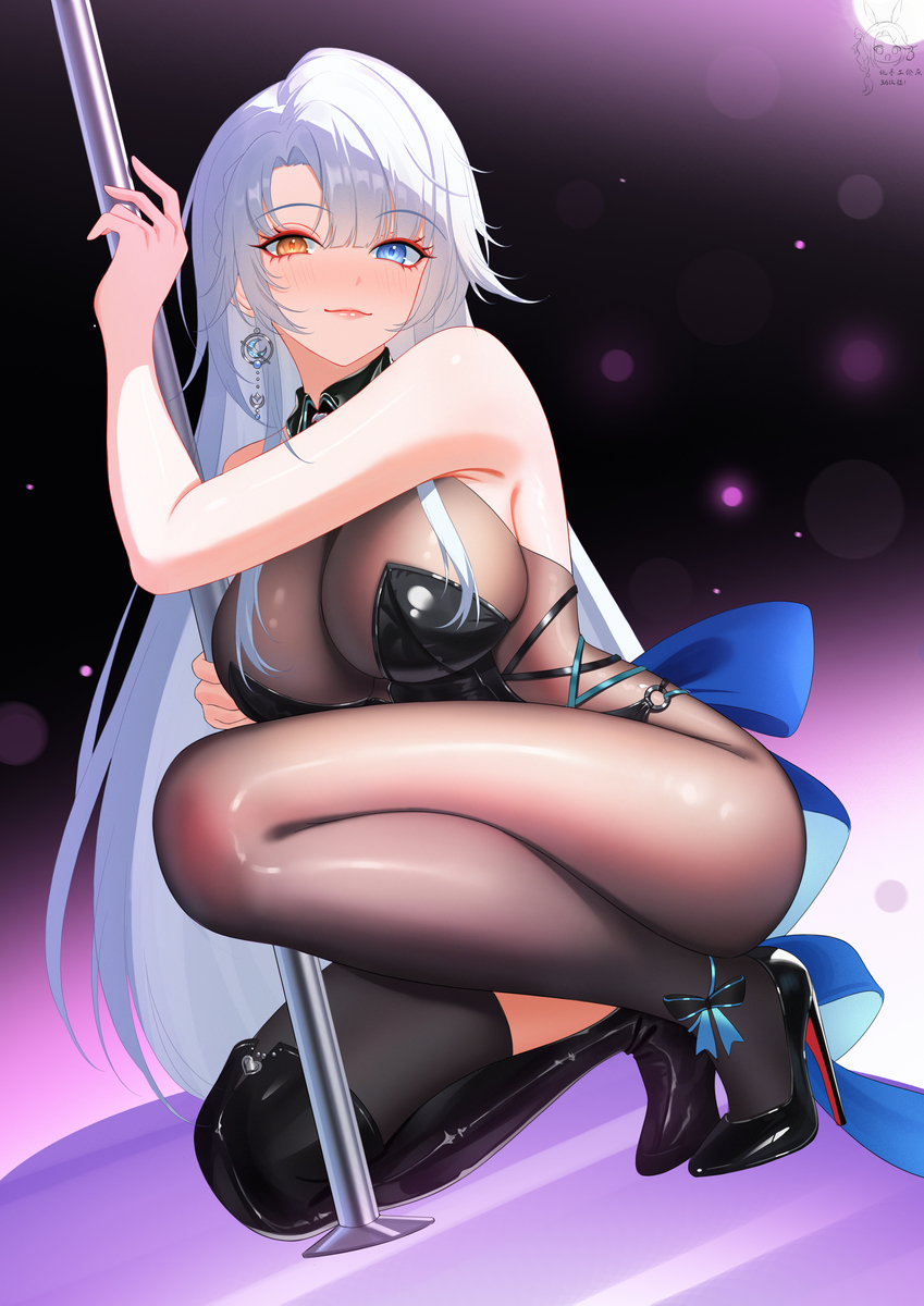 This is a pixiv picture whose title is work.