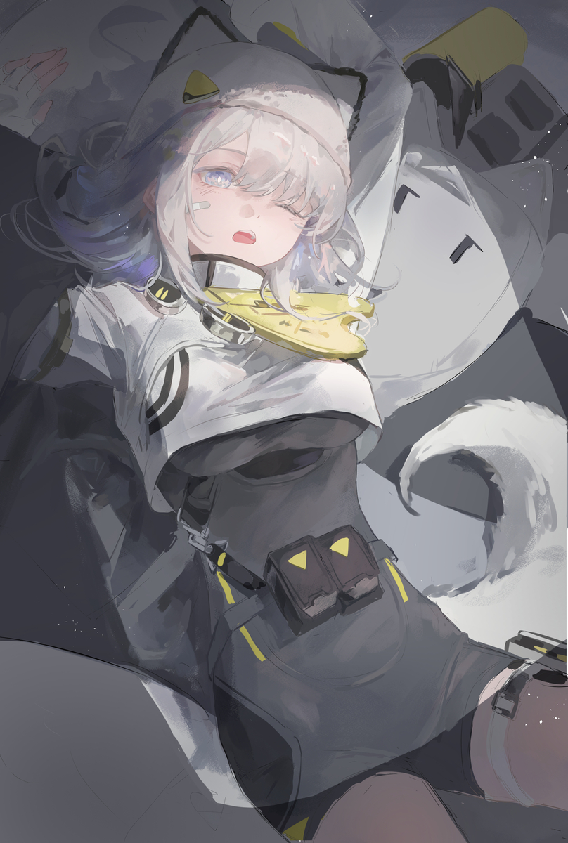 This is a pixiv picture whose title is 今日不出勤.